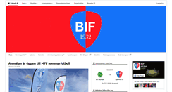 Desktop Screenshot of bjarredsif.se